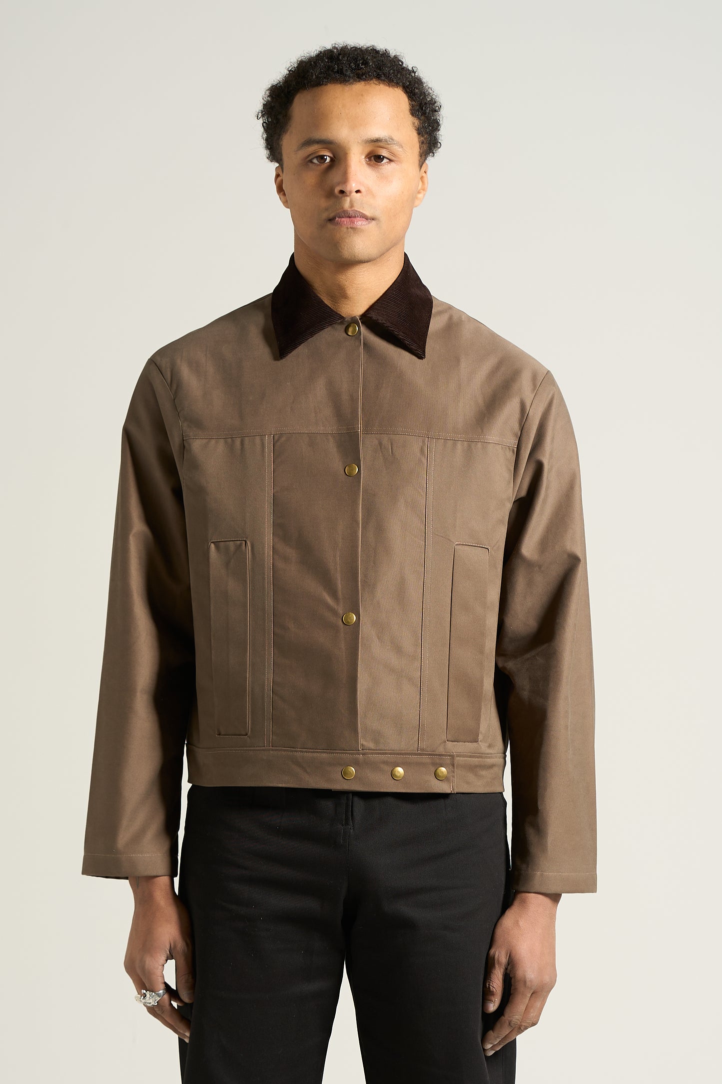 The Tan Drill Work Jacket