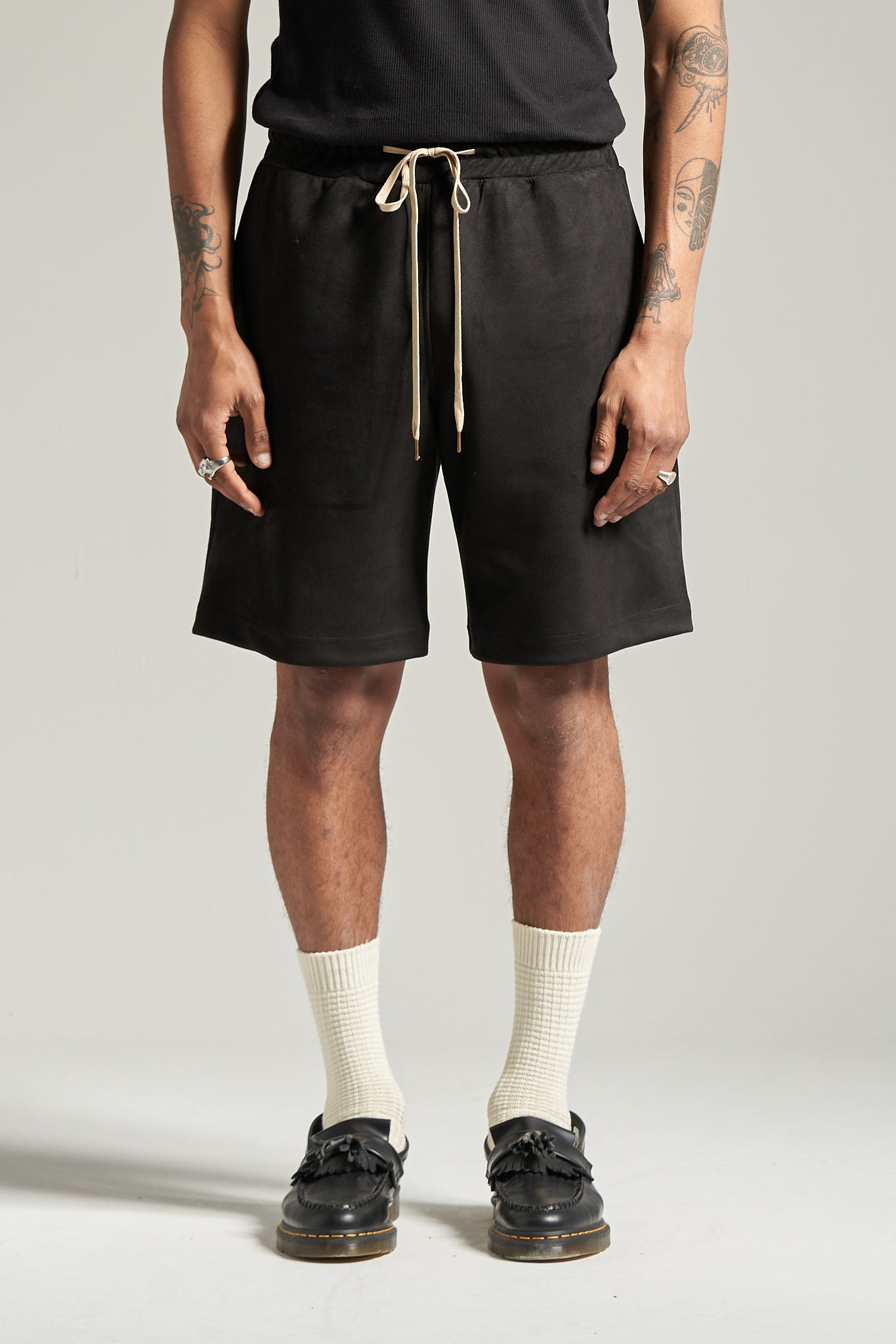 The Blackout Suede Jersey Short