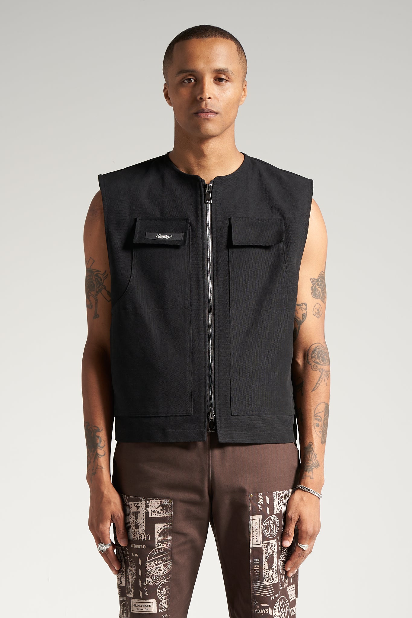 The Black Montana Vest