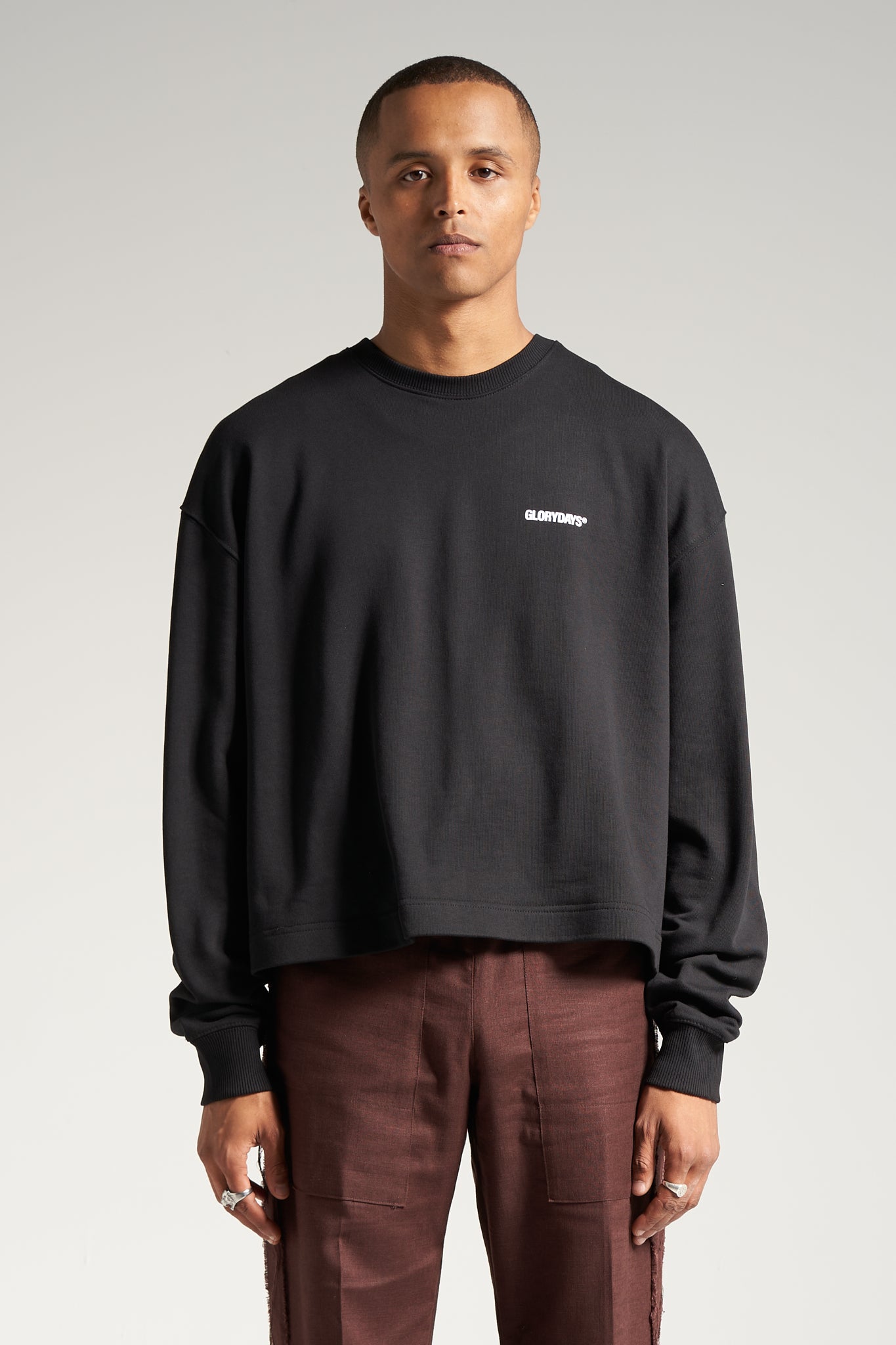 The Black Standard Issue Crewneck