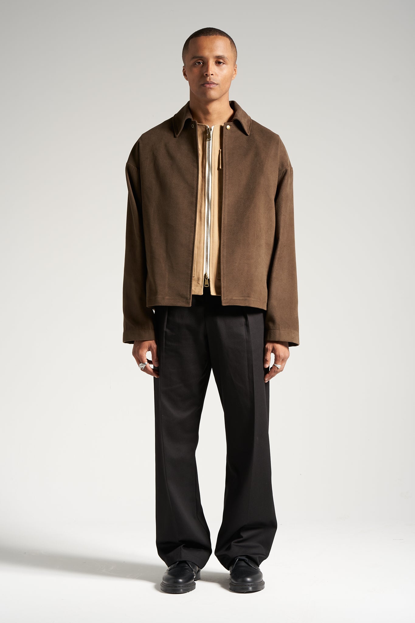 The Sienna Moleskin Overshirt