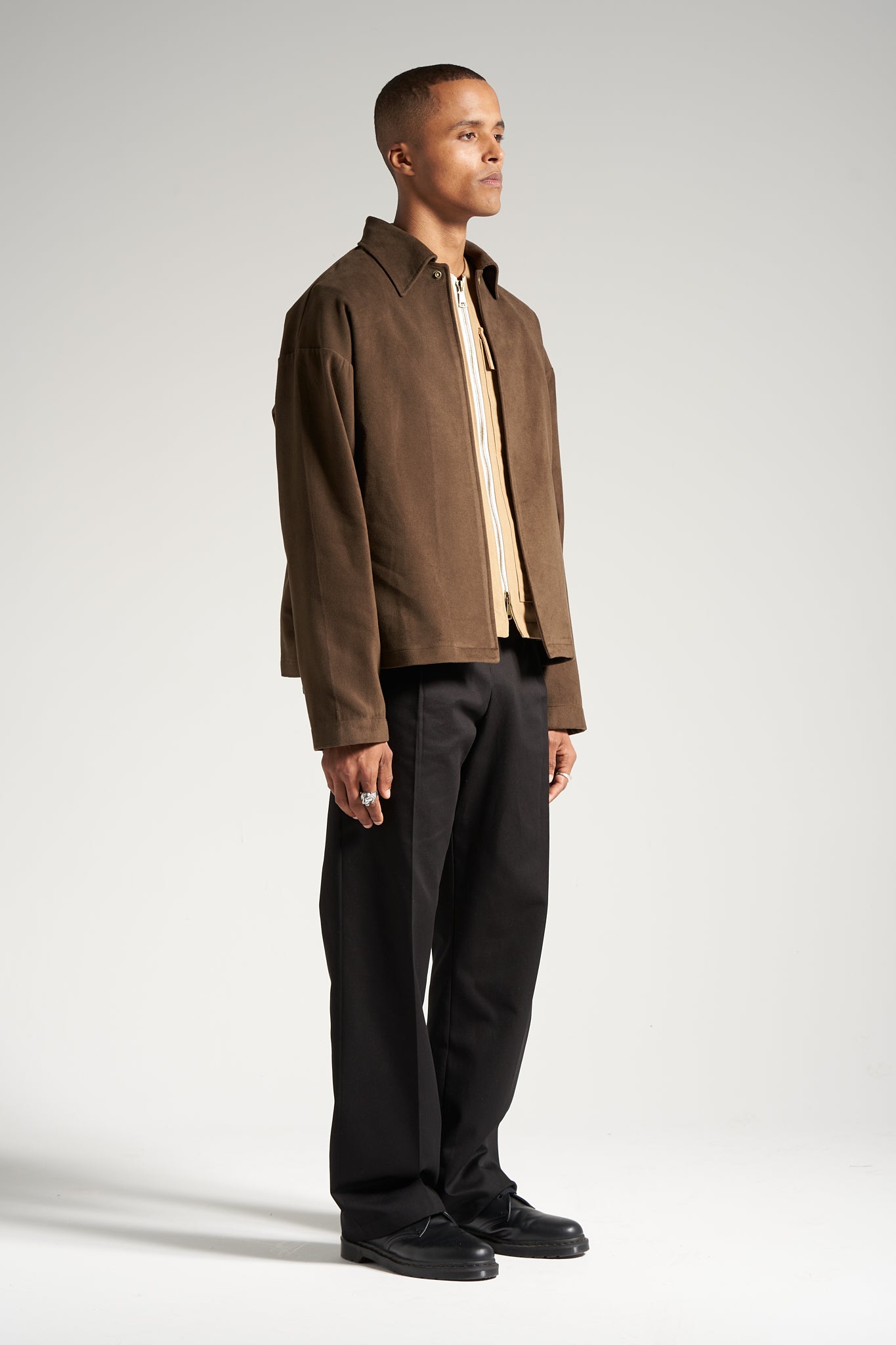 The Sienna Moleskin Overshirt