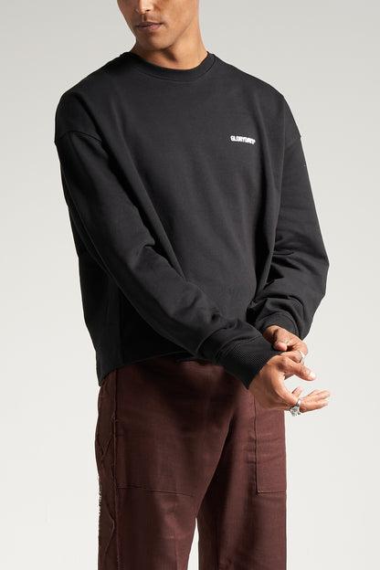 The Black Standard Issue Crewneck