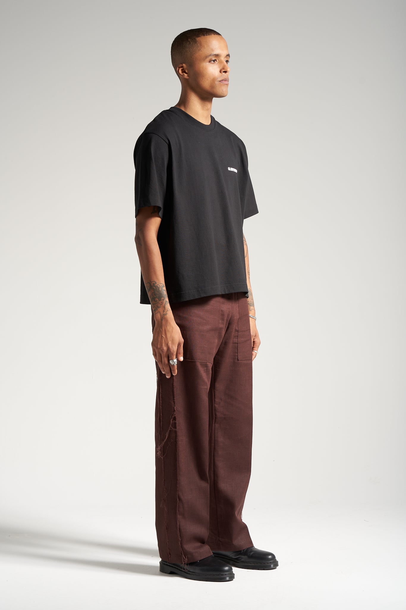 The Umber Linen Fatigue Pant