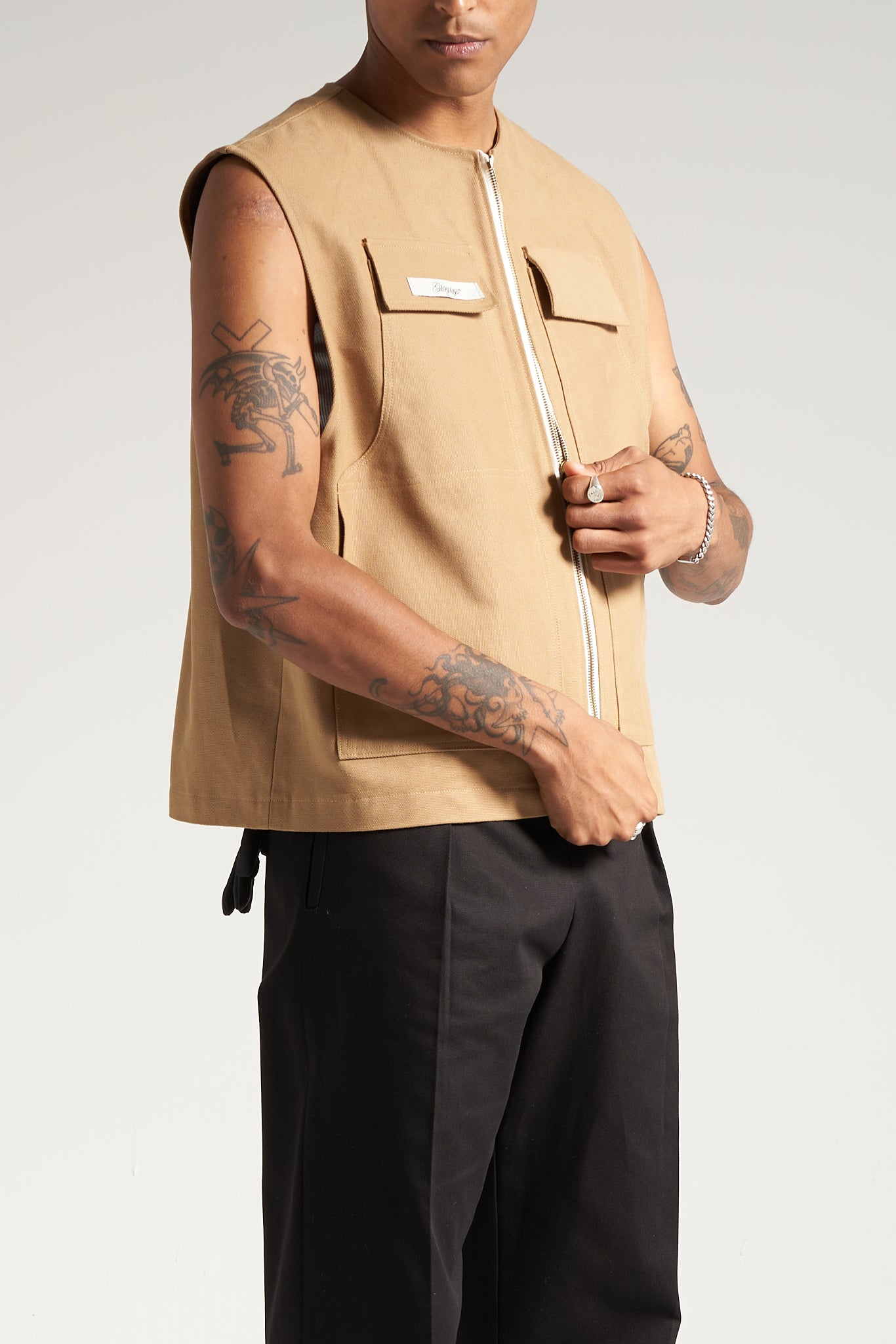 The Tan Montana Vest