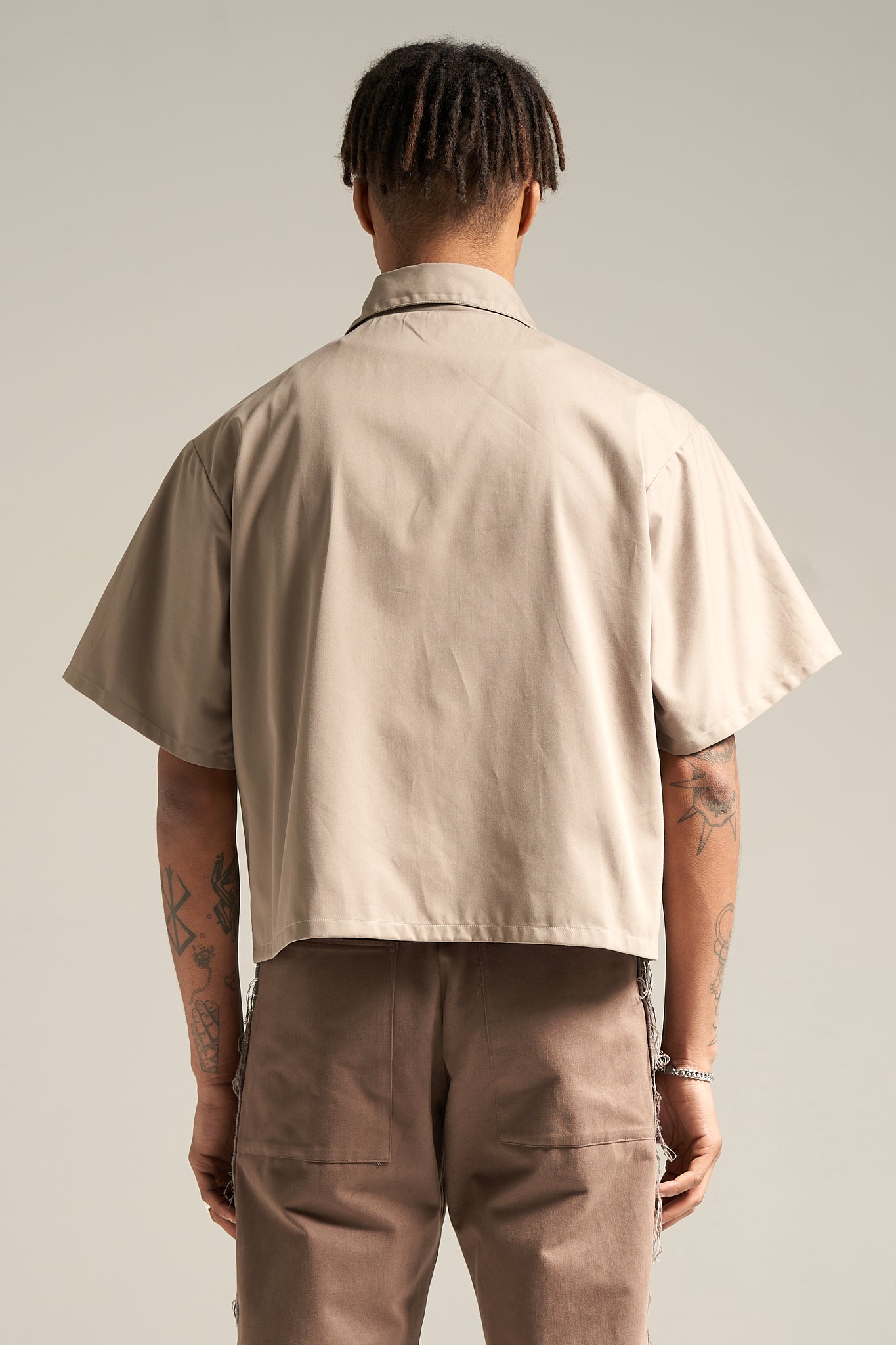 The Beige Bowling Shirt