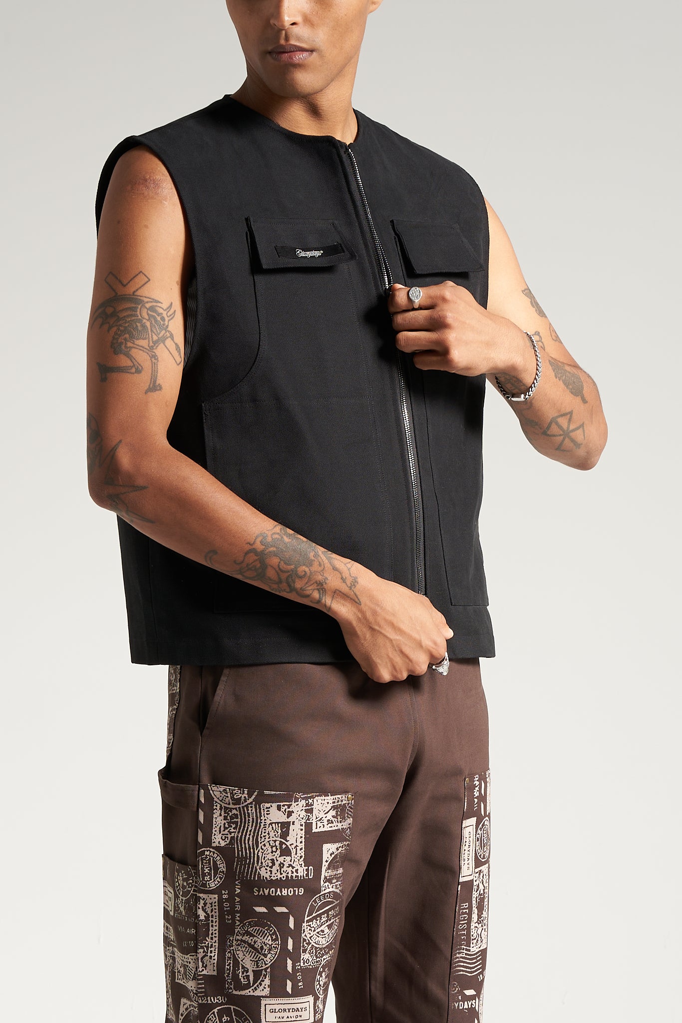 The Black Montana Vest